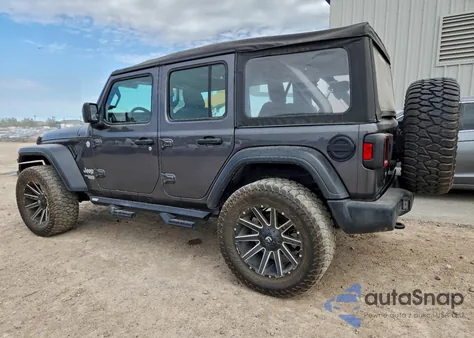 2021 Jeep Wrangler Unlimited Sport z USA, uszkodzony, nr VIN 1C4HJXDG3MW530966